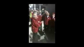 Welsh male voice choir singing bread of heaven [upl. by Unam]