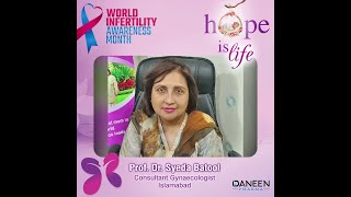 Dr Syeda Batool Consultant Gynaecologist discusses infertility [upl. by Nahpets607]