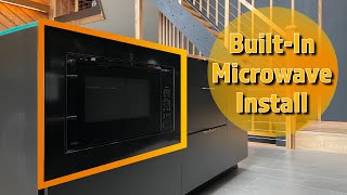 How to Install Built In Microwave with Trim Kit [upl. by Atlante544]