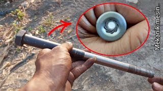 How to make barrel rifling from old steel bolts [upl. by Kienan511]