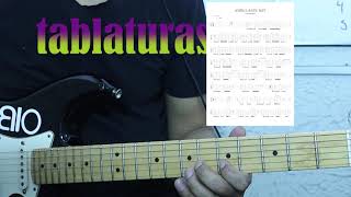 Ambulante soy  los shapis  tablatura guitara [upl. by Ellecram]