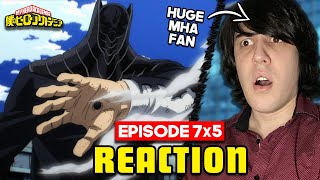 THE FINAL BATTLE BEGINS  My Hero Academia Dub  Episode 7x5 Reaction [upl. by Lacym]