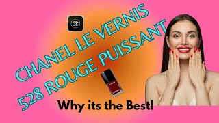 Chanel Le Vernis Nail Polish Why its the best chanel rednailpolish [upl. by Aerdnek]