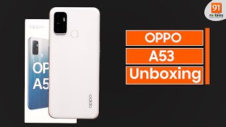 Oppo A53 Unboxing amp First Look  Hands on  Price [upl. by Migeon]