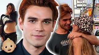 Riverdale’s KJ Apa Becoming A DAD amp More Baby Details  Hollywire [upl. by Edecrem]