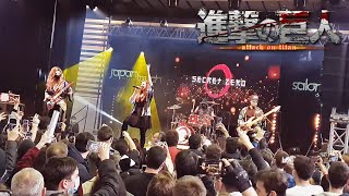 Secret Zero  Shinzou Wo Sasageyo  Attack On Titan Live Japan Touch 2021 [upl. by Nileek]