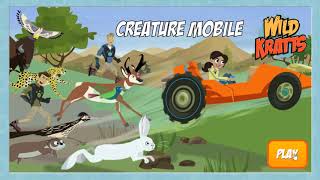 Wild Kratts Creature Mobile  Dolphin Cheetah Roadrunner  Wild Kratts Games [upl. by Hugon]