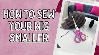 How to make wig smaller [upl. by Ativla]