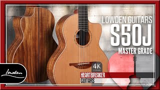 Lowden S50J Nylon Jazz Model with California Cedar over Koa  4K [upl. by Peursem]