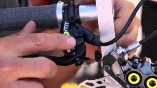 Interbike 2014 • Magura MT7 Brakes [upl. by Soirtemed]