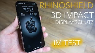 Ist das Folie oder Panzerglas Rhinoshield 3D Impact Displayschutz im Test [upl. by Leahsim]