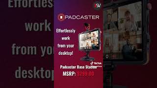 Padcasters Base Station An UltraCompact Personal Desktop Mount For Your iPad [upl. by Nnainot]