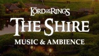 Lord of the Rings  The Shire Remastered Music amp Ambience  Sunset in Hobbiton [upl. by Phina783]