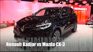 Renault Kadjar 2015 vs Mazda CX3 2015 [upl. by Wan16]