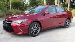 2015 Toyota Camry XSE V6 Start Up Test Drive and In Depth Review [upl. by Donica]