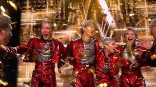 Japanese Dance Group CyberAgent Legit Steal the Show as Simon Slaps GOLDEN BUZZER [upl. by Tehcac551]