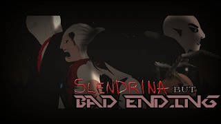 Slendrina but BAD ENDING SwaxBeatzs Fanmade Game Over [upl. by Carmelle193]