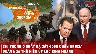 CUỘC CHIẾN TRANH GRUZIA VÀ NHỮNG KỶ LỤC QUÂN SỰ CỦA NGA KHIẾN NATO PHẢI KINH HÃI [upl. by Anastas]