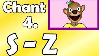 Alphabet Chant 4 S to Z  Preschool Kindergarten Education [upl. by Yrrot]