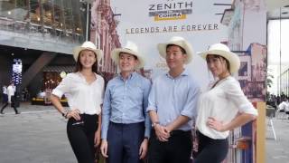 Zenith for Cohiba event in Singapore  October 2016 [upl. by Tine]