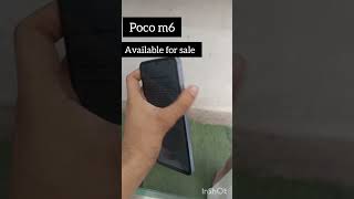 POCO M6 AVAILABLE FOR SALE viralvideo ytshots [upl. by Neom]