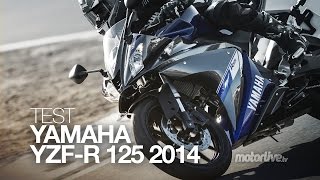 TEST  YAMAHA YZF125R  La Rossi mania continue [upl. by Washburn862]