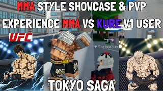 I GOT MMA STYLE IN TOKYO SAGA SHOWCASE AND PVP [upl. by Ettenav]