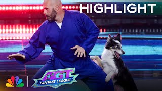 Adrian Stoica amp Hurricane level up with AMAZING tricks  SemiFinals  AGT Fantasy League 2024 [upl. by Akived]