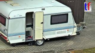 AMAZING Remote Controlled Caravan Maneuvering System  Selbstfahrender Wohnwagen Rangierhilfe [upl. by Tereb]