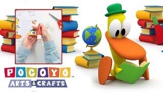 Pocoyo Arts amp Crafts Patos Origami Bookmark [upl. by Hsirrap]