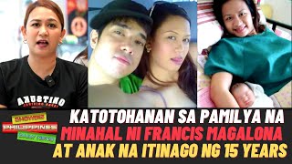 KATOTOHANAN sa ITINAGONG ANAK at 2nd Family ni Francis Magalona na Nagtago ng 15 years [upl. by Adeys680]