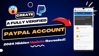 How to Create a Verified Paypal Account in Nigeria 2024 The Hidden Update Revealed [upl. by Llerahs]