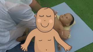 Chest Baby Massage Routine [upl. by Ymij]