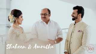 Engagement Highlights  Actor Shaheen and Amrutha  Actor Sidhiques son  STUDIO360 BY PLAN J [upl. by Tihor]