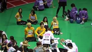 180820 Twice X Straykids Dancing and Cute Moments At ISAC 2018 [upl. by Eibor255]