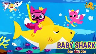 Baby Shark doo doo doo  Baby Shark Nursery Rhymes  Kids Song  Little Wonders [upl. by Ennoira727]