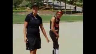 Push Off Drill for Softball Pitching [upl. by Rew466]