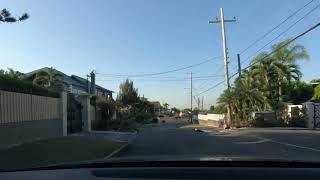 Kingston Jamaica Russell Heights to Millsborough via Suburban sideroads [upl. by Yi]