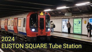 EUSTON SQUARE Underground Station 2024 [upl. by Brooke765]