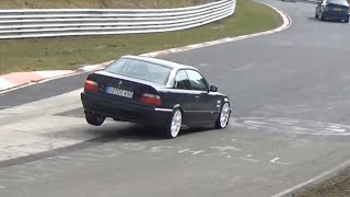 Carfriday Highlights Touristenfahrten Nordschleife 3 4 15 ACTION Jumps Nice Cars Golden Pineapple [upl. by Nakhsa]