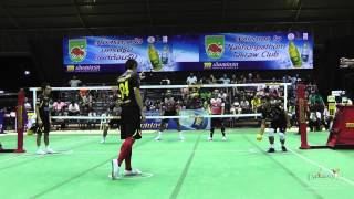 Takraw Thailand League 2014  Nakhon Pathom vs Ratchaburi Round 11 Highlights [upl. by Nitsirhc]