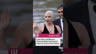 Lady Gaga and Michael Polansky make red carpet debut at Venice Film Festival [upl. by Tonjes]