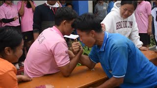 Mens Arm Wrestling Final ACI Sports Meet 2024 [upl. by Vidovik]