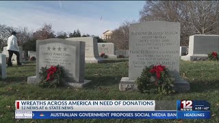 Wreaths Across America needs donations to help honor West Virginia veterans [upl. by Helyn]