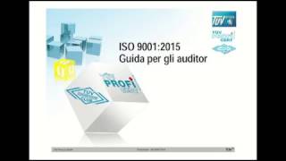 Corso ISO 90012015 Sistema di Gestione per la Qualità [upl. by Eelnayr]