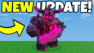 NEW BARBARIAN KIT UPDATE  Roblox Bedwars [upl. by Neleag]