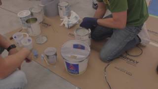 Howto Polymer Flooring over Concrete Slab  MACNAK  SherwinWilliams [upl. by Nisa]