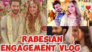 Rabeeca and hussain tareen baat paki vlog 💍❤️rabeeca khan and hussain tareen engagement vlog ❤️😘 [upl. by Ysset]