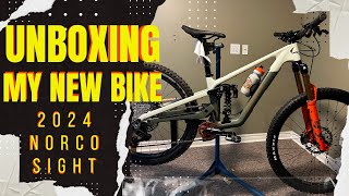 2024 Norco Sight C1  Unboxing amp Bike Check [upl. by Ataynik]