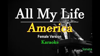 All My Life  America Female Version Karaoke [upl. by Amadeus]